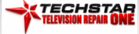 TechStar Television Repair One professional 4K TV repair service logo
